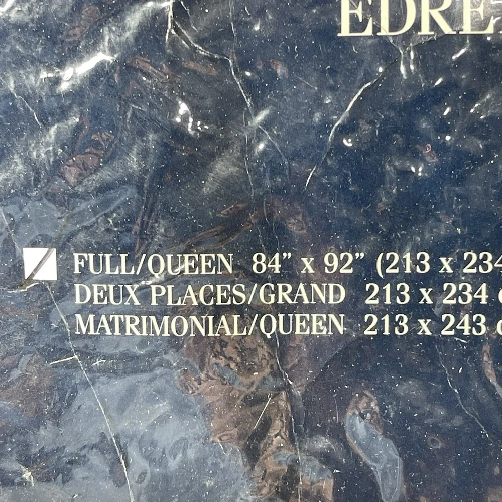 Vintage 90s Ralph Lauren Pebble Path Comforter Full/Queen Discontinued Open Box